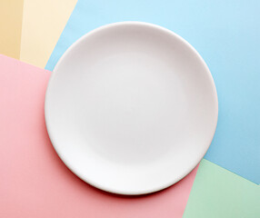 Image showing white empty plate