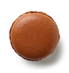 Image showing brown chocolate macaroon