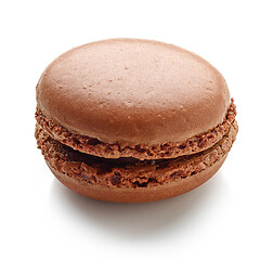 Image showing brown chocolate macaroon