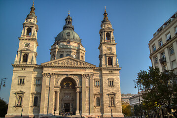 Image showing St. Stephen\'s Basilica - a Roman Catholic Cathedral in Budapest, Hungary.