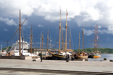Image showing Port with ships III