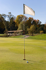 Image showing golf flag 02