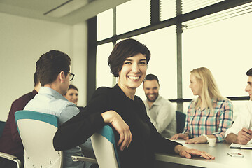 Image showing Portrait of successful Businesswoman