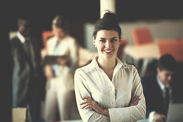 Image showing business woman at office