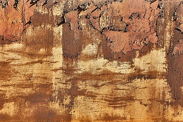 Image showing Rusty scratchy texture