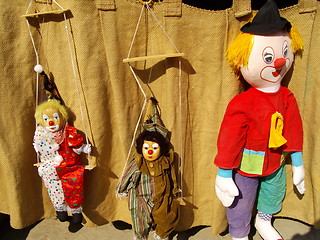 Image showing clowns