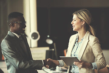 Image showing business people group at office