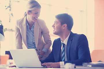 Image showing business man at the office