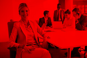 Image showing business people group at office