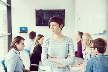 Image showing Portrait of successful Businesswoman