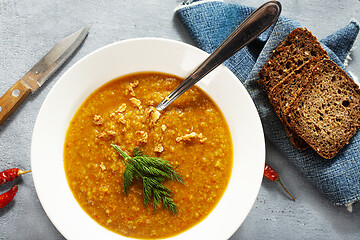 Image showing lentil soup