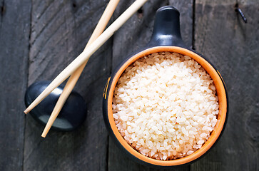 Image showing raw rice