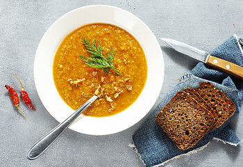 Image showing lentil soup