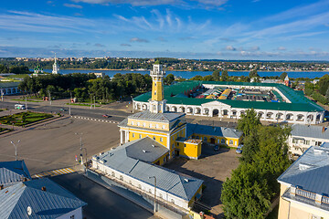 Image showing Fire tower in historical center of Kostroma