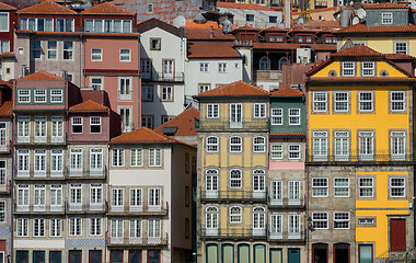 Image showing Traditional houses of Porto, Portugal