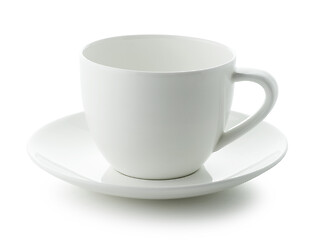 Image showing empty white coffee cup