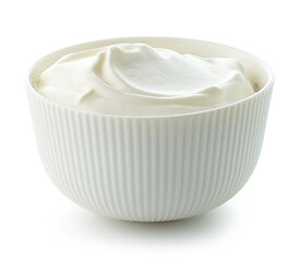 Image showing bowl of sour cream