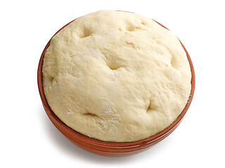 Image showing bowl of dough