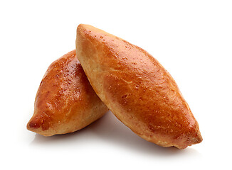 Image showing home baked meat buns 