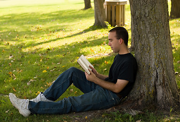 Image showing Reading A Book