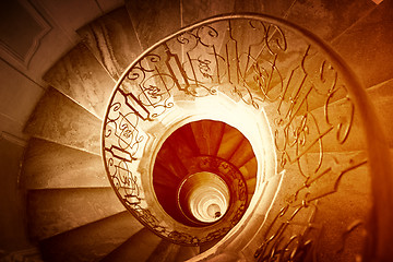 Image showing Spiral staircase

