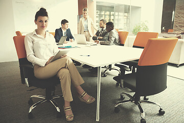 Image showing business woman at office