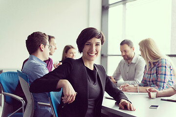 Image showing Portrait of successful Businesswoman