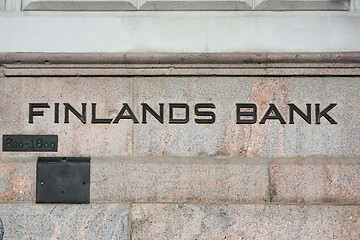 Image showing The Bank of Finland