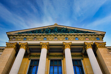 Image showing The House of the Estates , Helsinki Finland, Detail