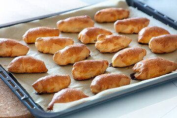 Image showing freshly baked meat buns