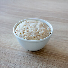 Image showing yeast in a bowl