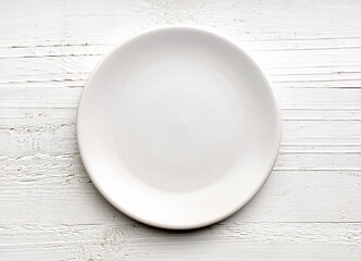 Image showing empty white plate