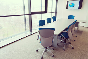 Image showing office meeting room