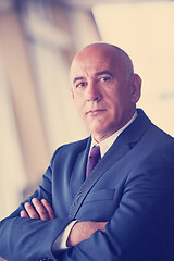 Image showing senior business man portrait