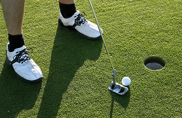 Image showing Golf Putt