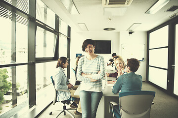 Image showing Portrait of successful Businesswoman