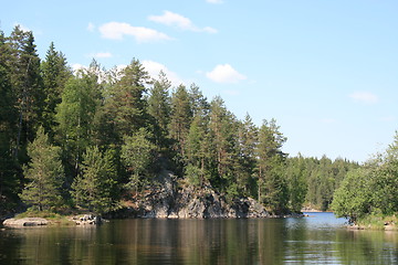 Image showing Lake in Østmarka