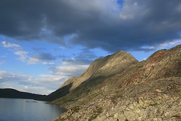 Image showing Besseggen and Bessvatn