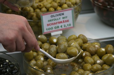 Image showing Olives