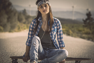 Image showing Skater Girl