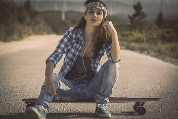 Image showing Skater Girl