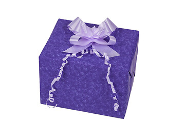 Image showing Purple Gift Box