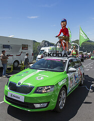 Image showing The Globe Trotter Skoda - Tour de France 2016