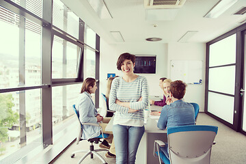 Image showing Portrait of successful Businesswoman