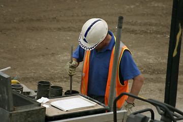 Image showing Concrete moulds