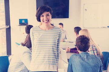 Image showing Portrait of successful Businesswoman