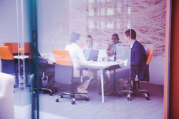 Image showing business people group at office