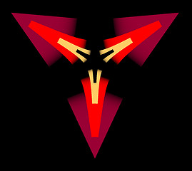 Image showing Red Triangles