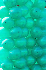 Image showing Green Balloons