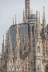 Image showing Construction Duomo Milan